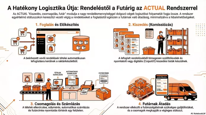 Kiszedés-csomagolás infografika